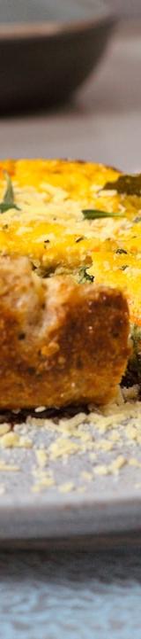 Italian Cheese & Greens Torta Salata