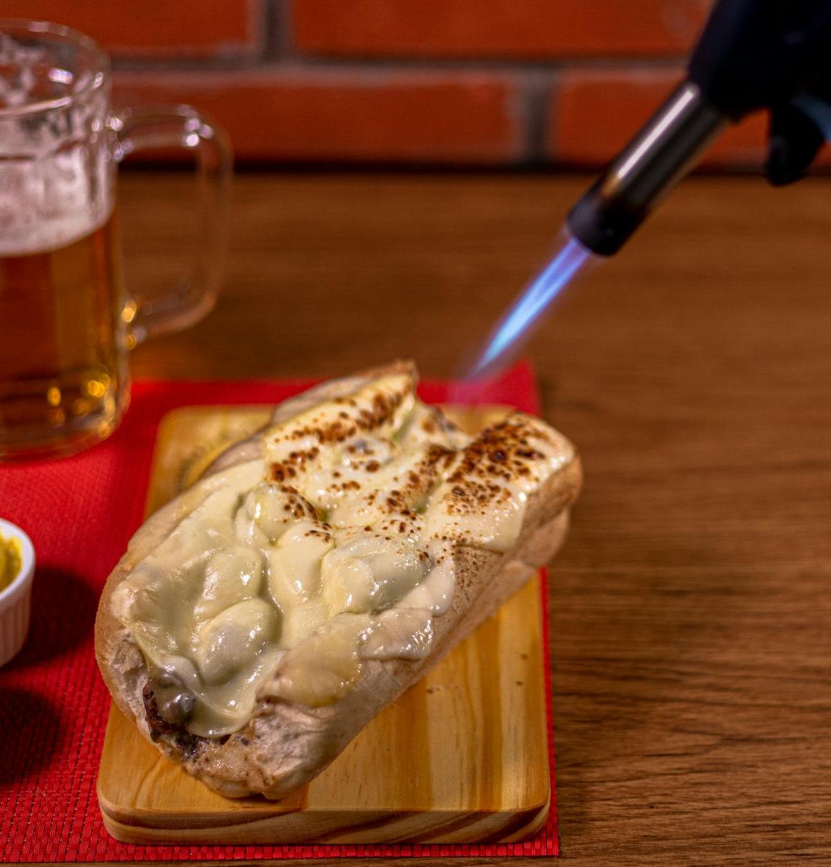 Italian Meatball Sub with Melted Mozzarella