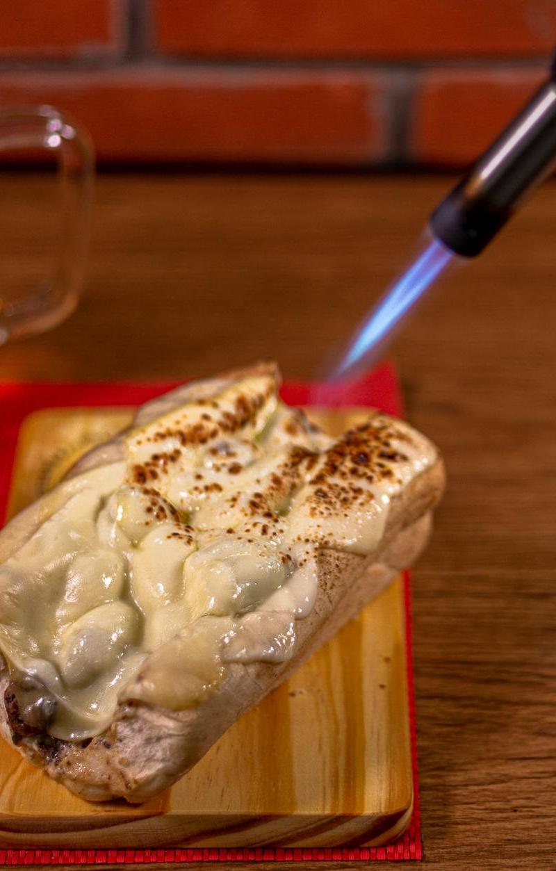 Italian Meatball Sub with Melted Mozzarella