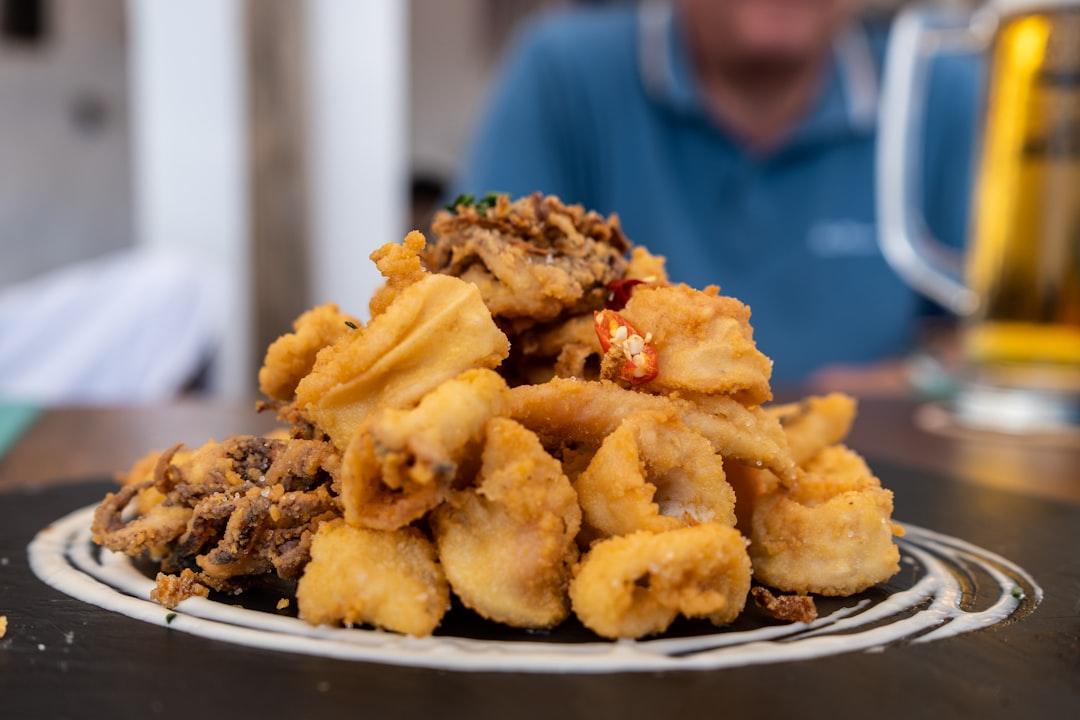 Peruvian Fried Seafood Platter