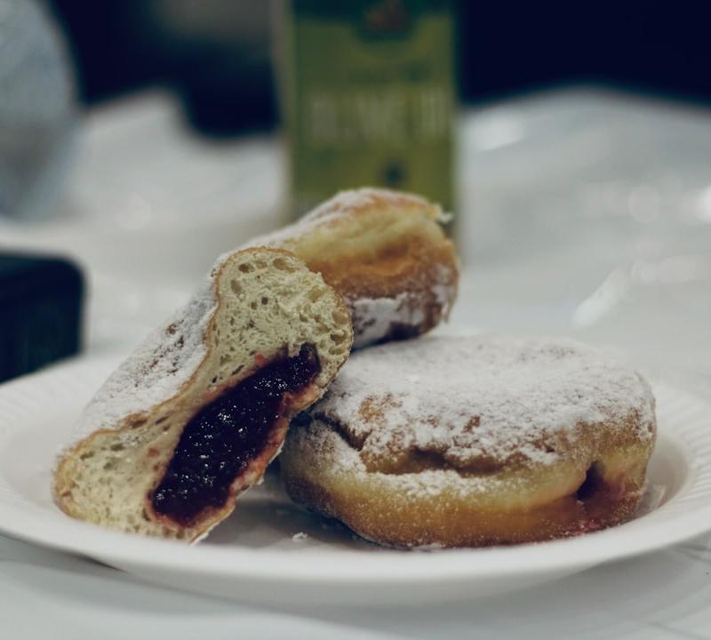 20-Min Jam-Filled Pączki (Polish Donuts)