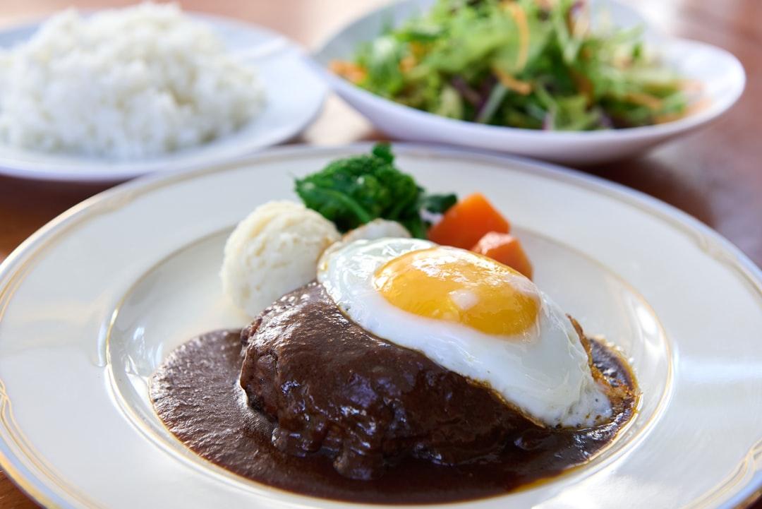 Japanese Hambagu with Demi-Glace