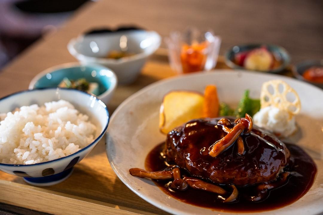 Japanese Hamburg Steak with Demi-Glace