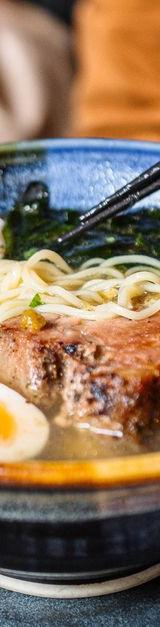 Japanese Pork Ramen Noodle Bowl