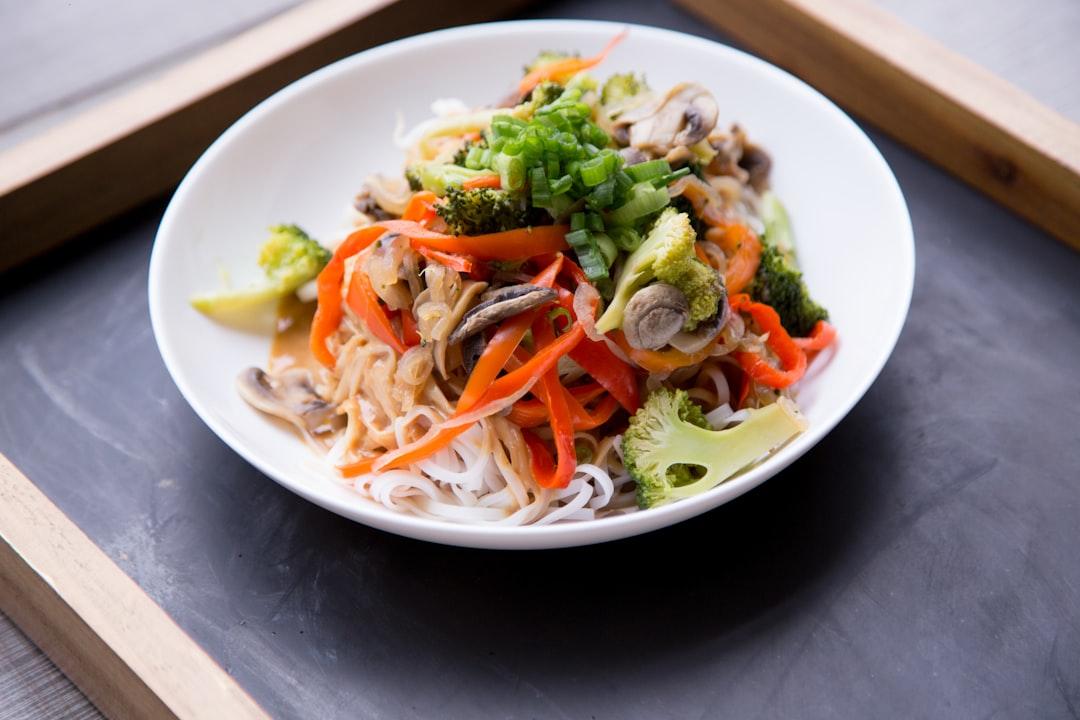 Japanese Soba Noodle Salad