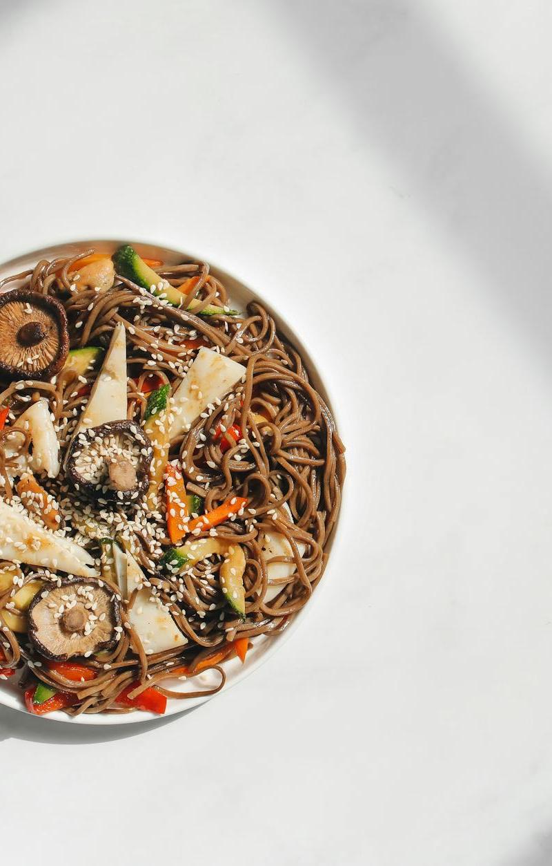Japanese Soba Noodle Salad