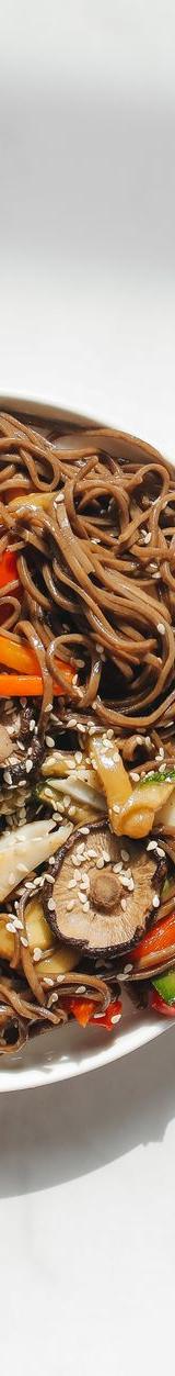 Japanese Soba Noodle Salad