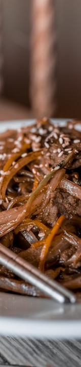 Japchae Rice Bowl