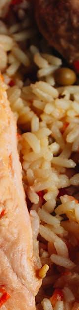 Jollof Rice with Spiced Chicken