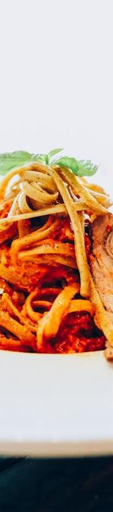 Jollof Spaghetti with Chicken