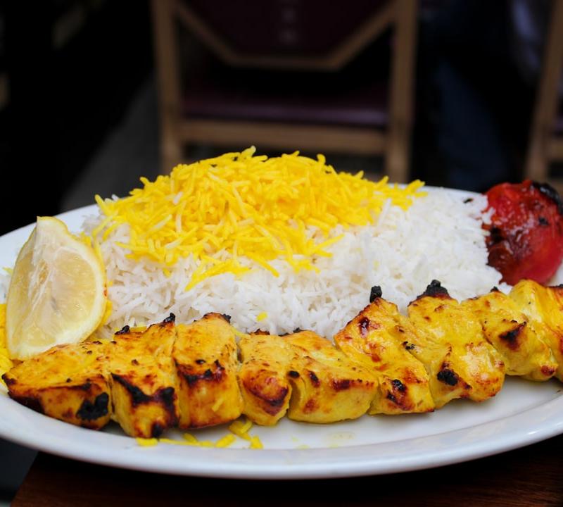 Joojeh Kabab (Iranian Grilled Chicken Skewers)