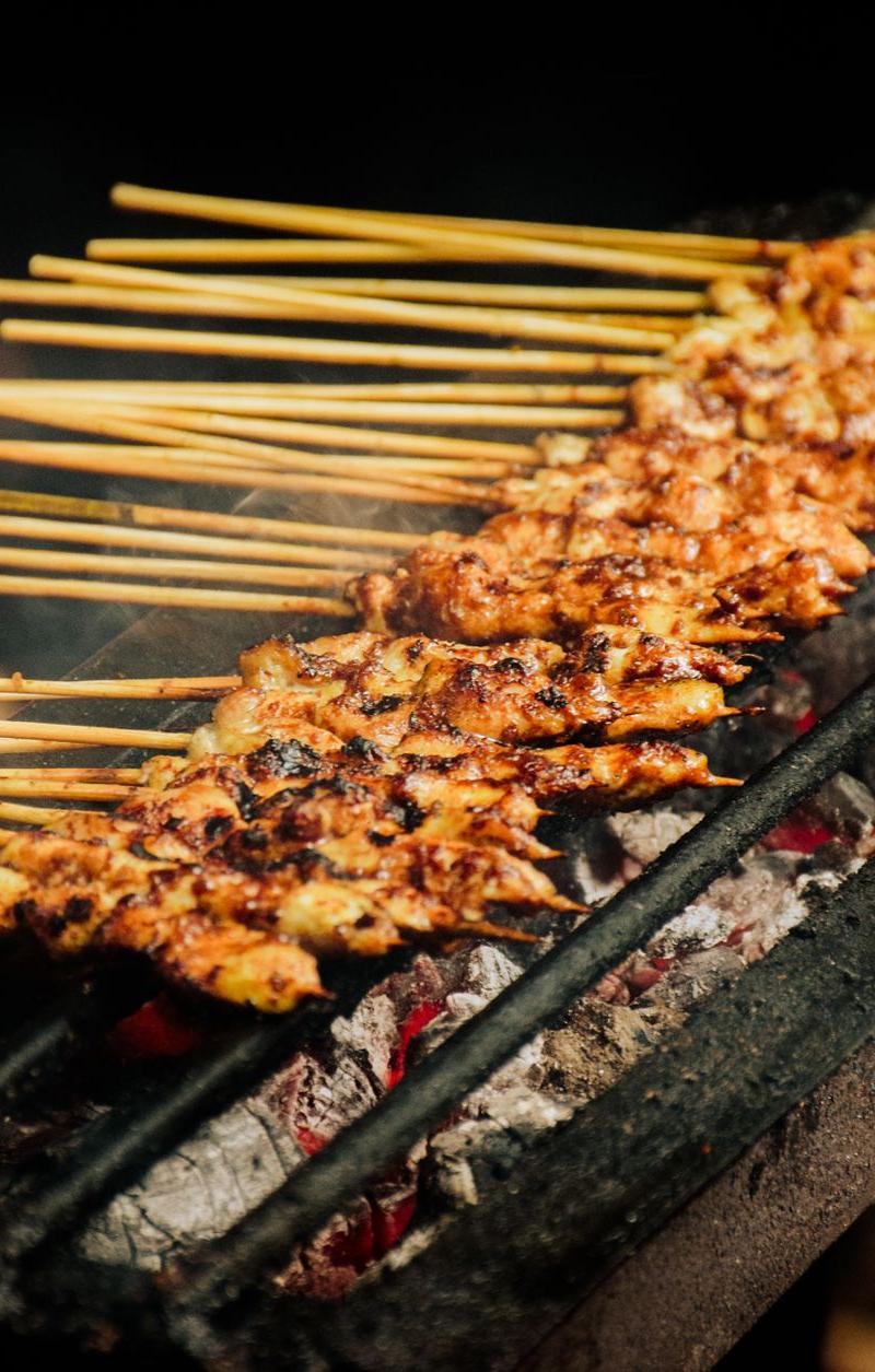 Kajang Satay with Peanut Glaze