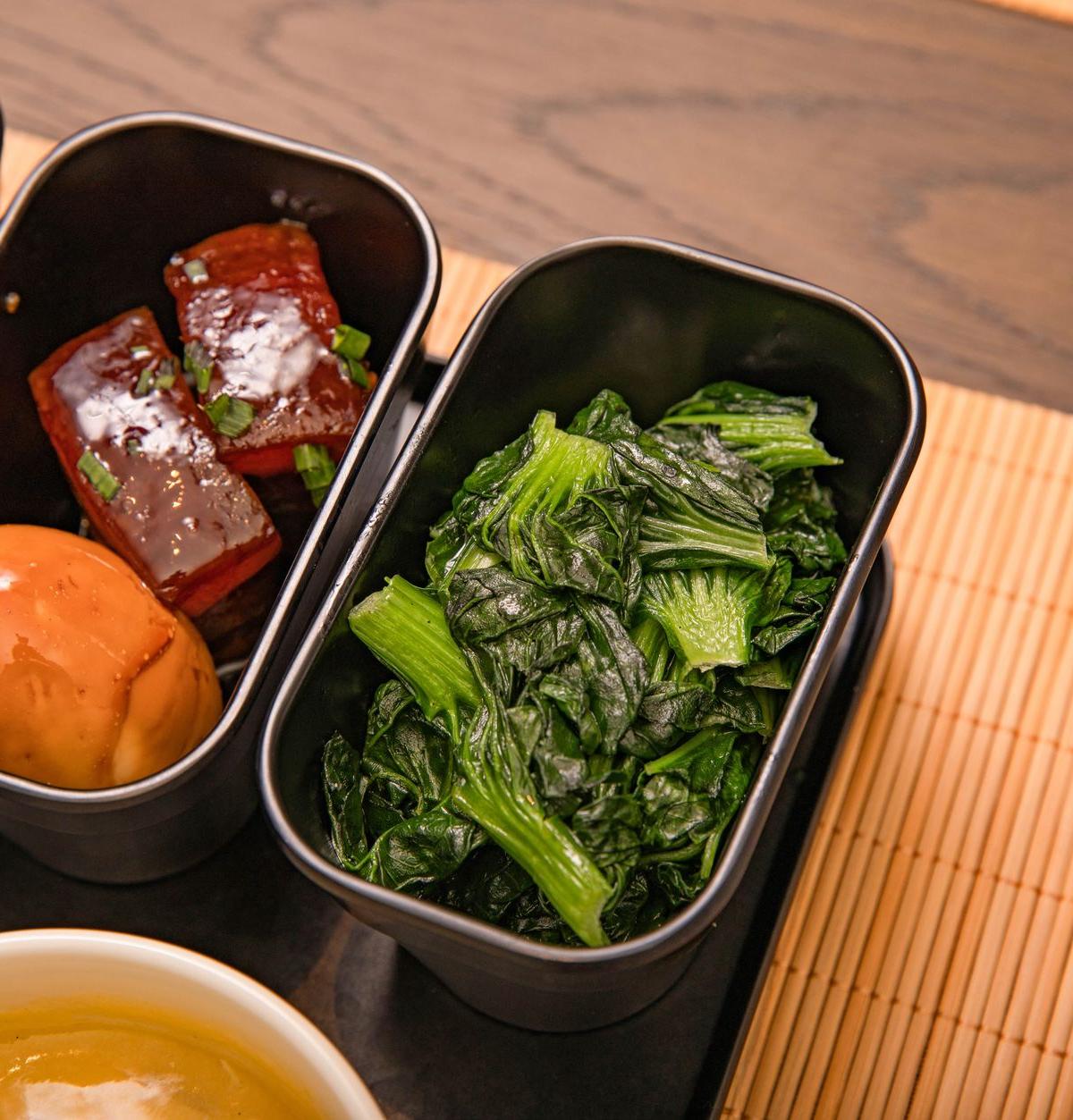 20-Min Kakuni Bowl with Egg & Greens