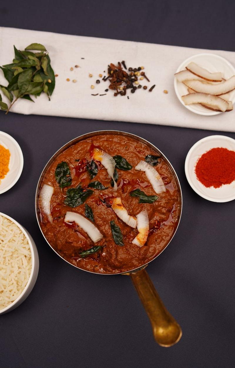 25-Min Kerala Fish Curry with Rice