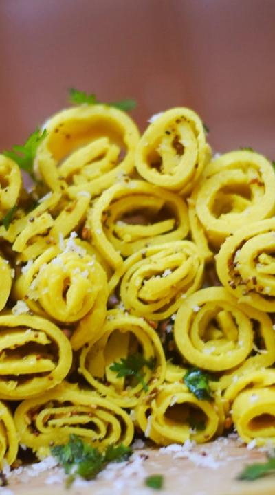 Indian Gram Flour Savory Spirals