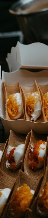 Thai Crispy Coconut Crepes