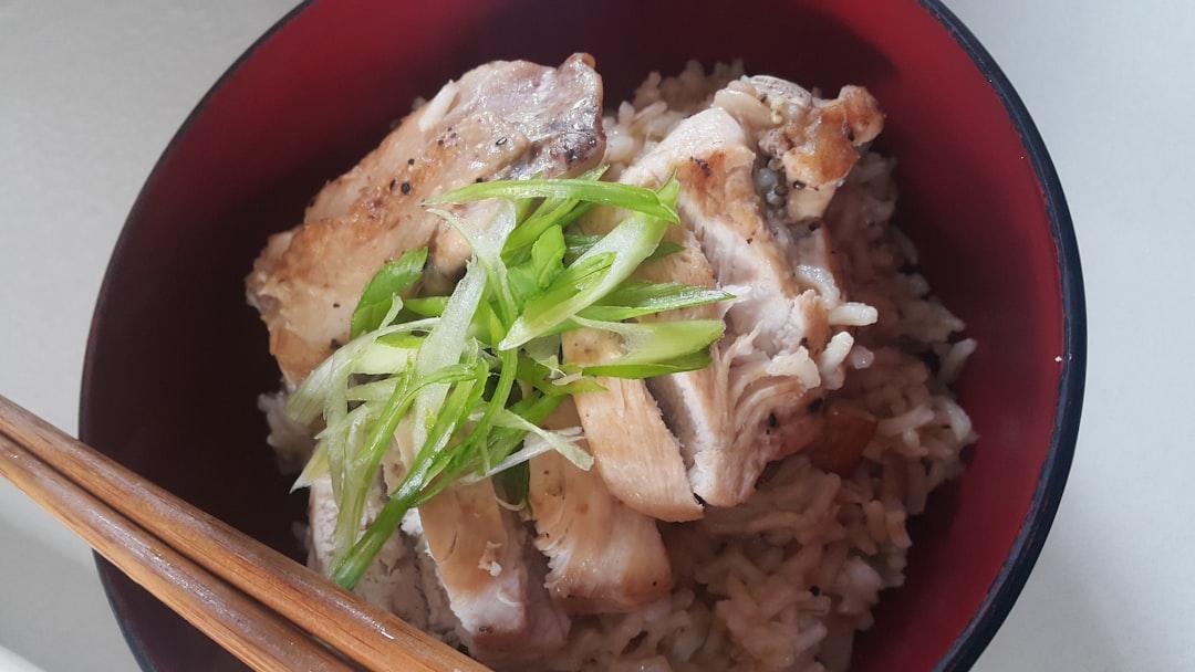 Thai Poached Chicken Rice