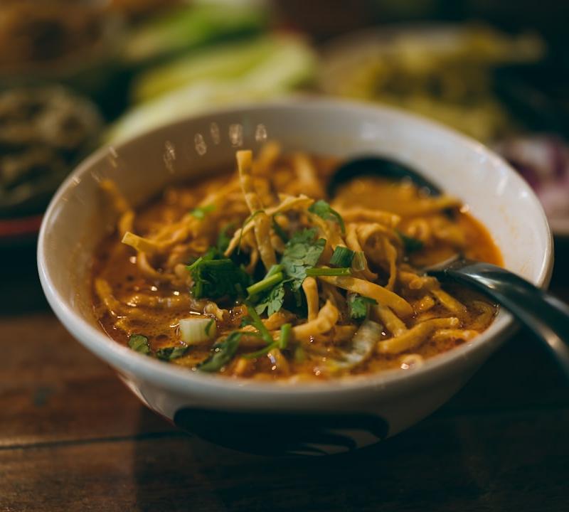 Khao Soi Shrimp Bowl