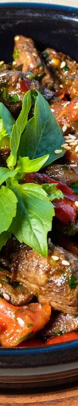 Khoresh Bademjan (Eggplant & Lamb Stew)