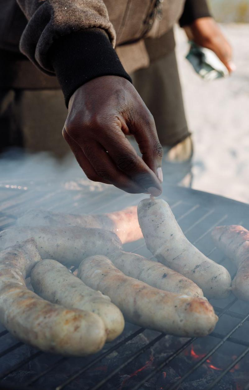 Pan-Seared Kielbasa with Cabbage & Mustard
