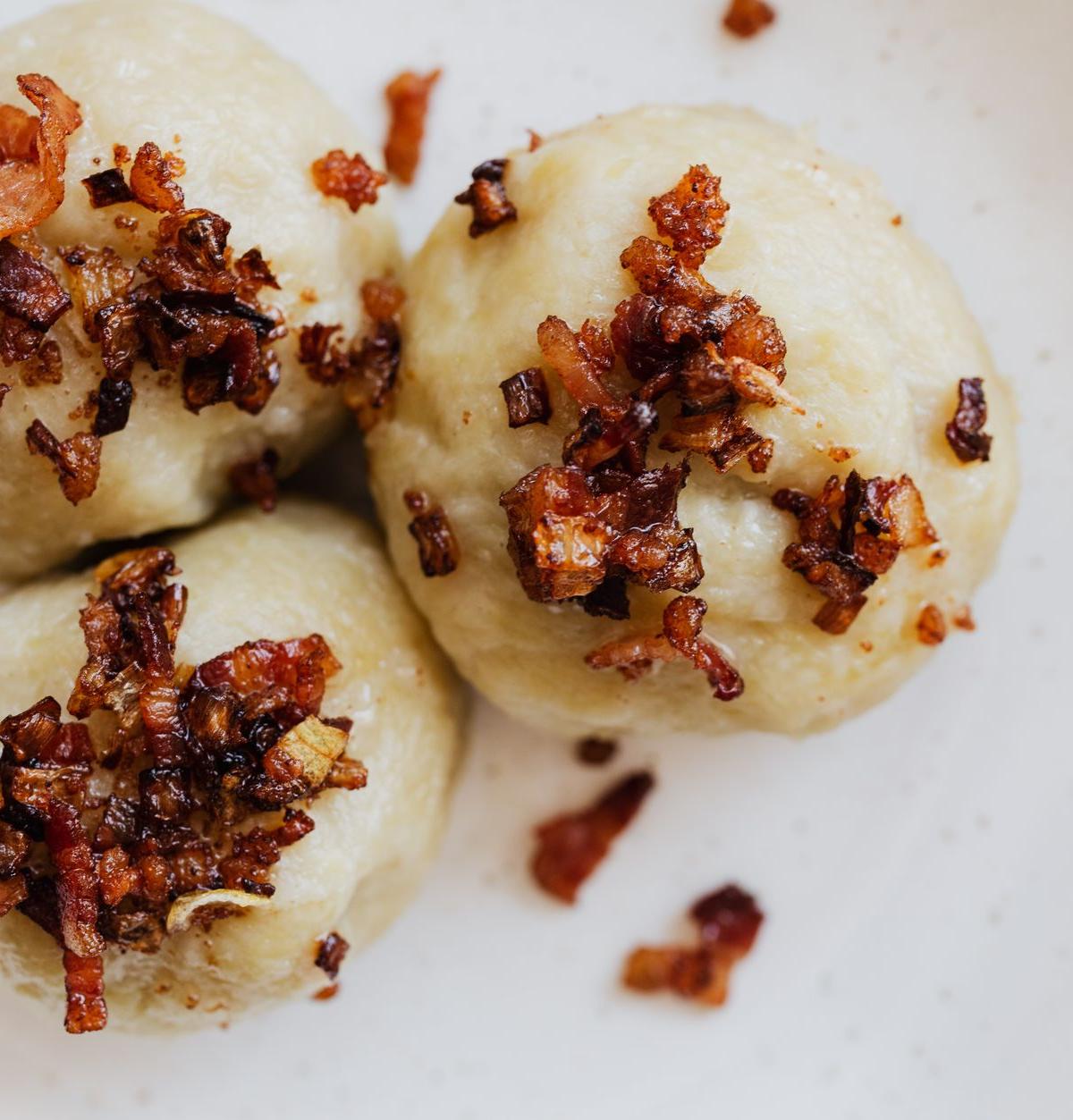 Polish Silesian Potato Dumplings
