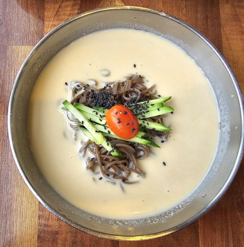 Kongguksu (Korean Cold Soy Noodle Soup)