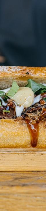 Korean BBQ Beef Sandwich