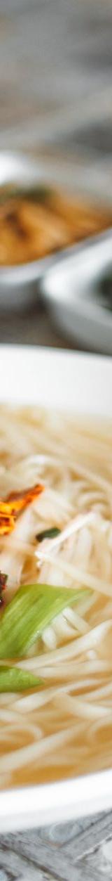 20-Min Korean Chicken Noodle Soup with Sides