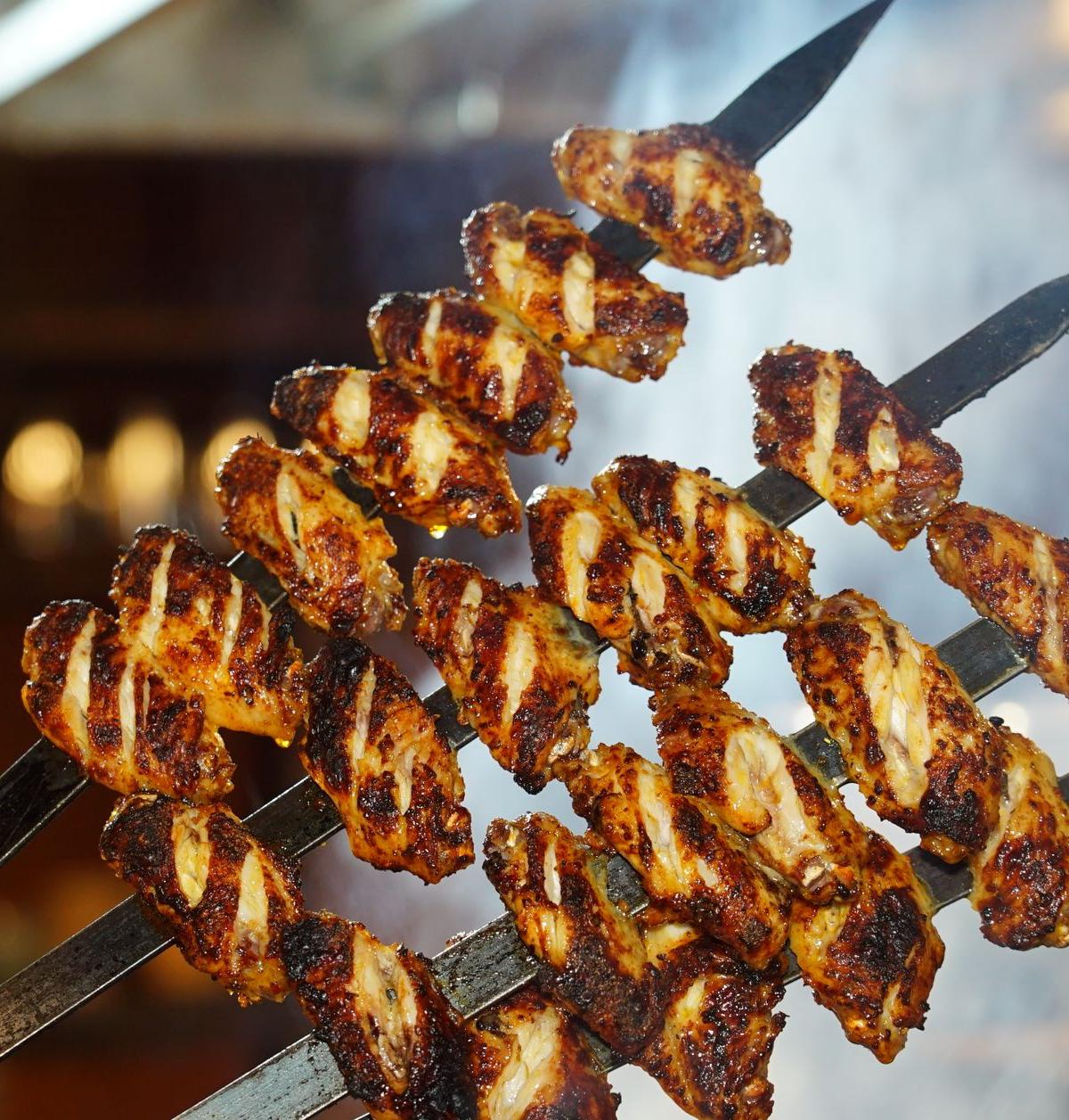 Korean Chicken Skewers (Dak Kkochi)
