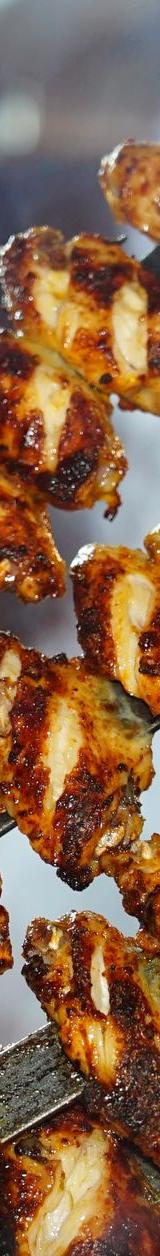Korean Chicken Skewers (Dak Kkochi)