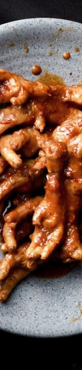Korean Dak Bal (Spicy Chicken Feet)