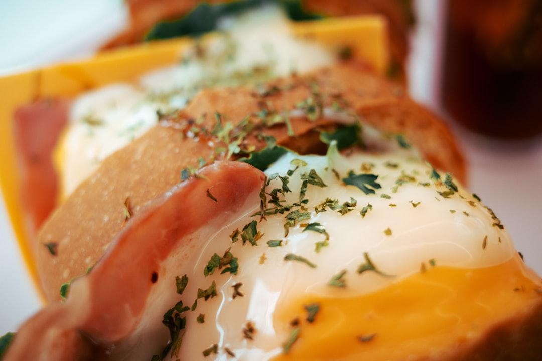 Korean Egg Bread with Chicken