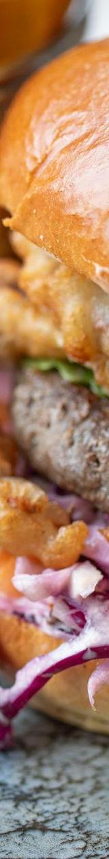 Korean Fried Chicken Burger
