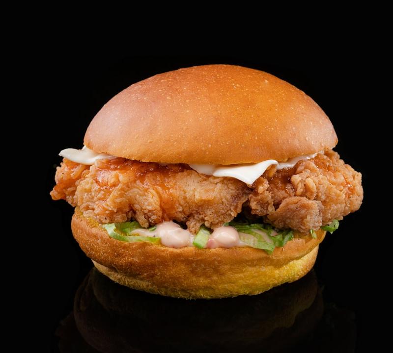 Korean Fried Chicken Sandwich