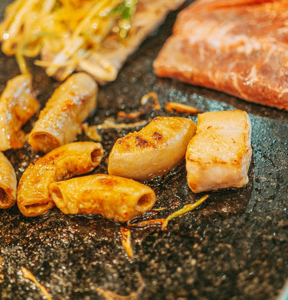 Korean Grilled Beef Intestines (Gopchang)