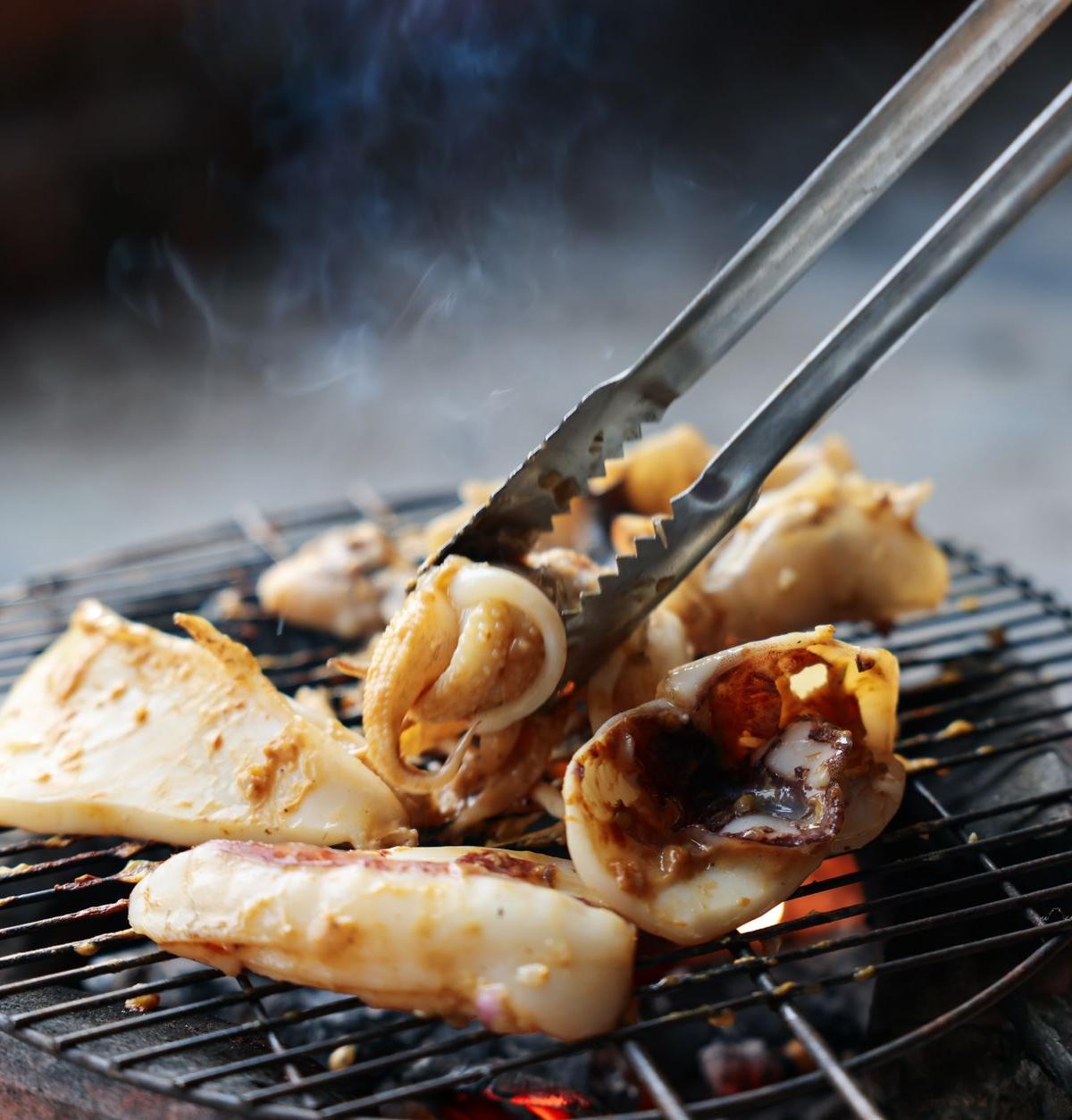 Korean Grilled Squid