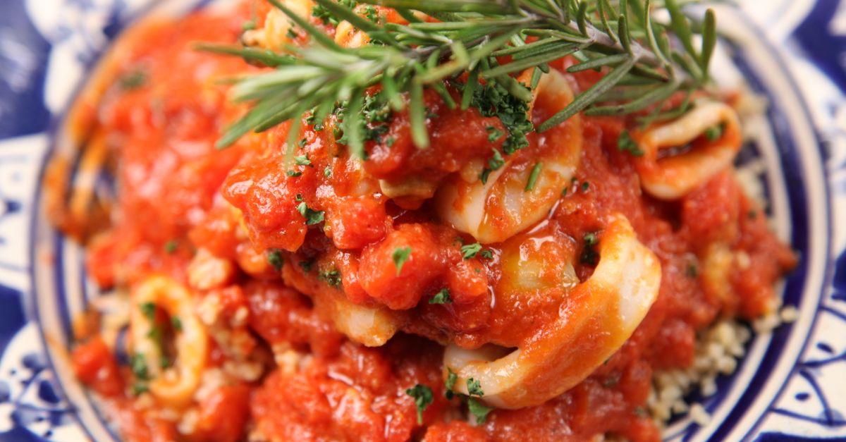 Korean Spicy Squid with Gochujang