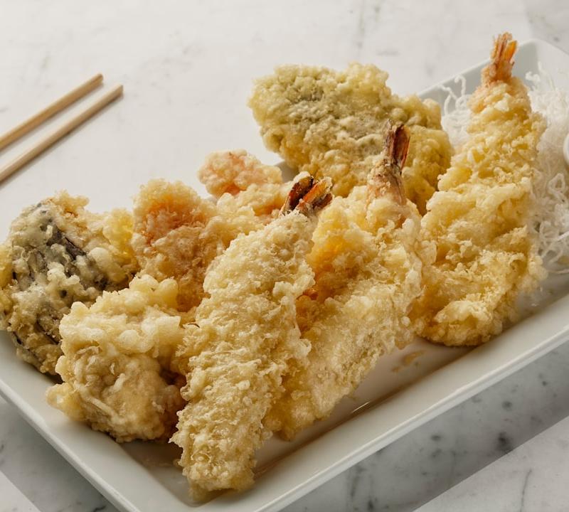 Korean Twigim (Mixed Vegetable & Shrimp Fritters)