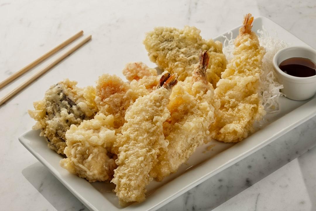 Korean Twigim (Mixed Vegetable & Shrimp Fritters)