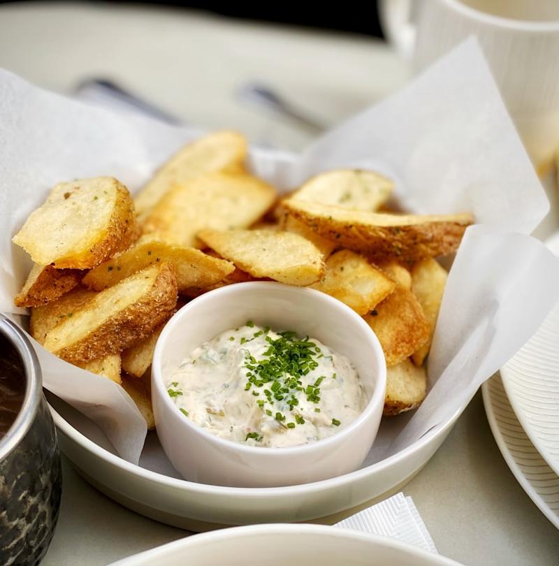Kräuterquark mit Kartoffeln