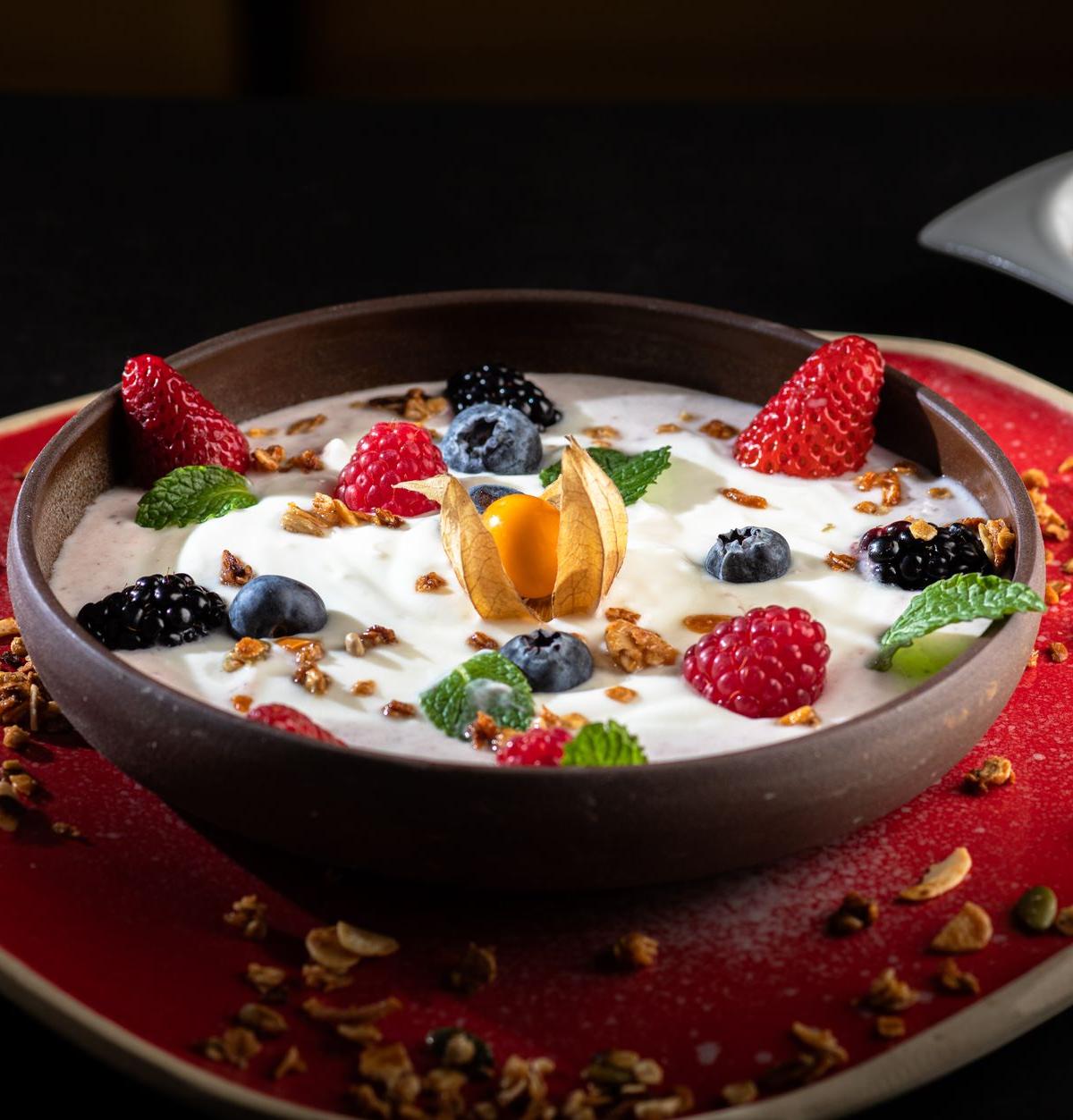 Lebanese Strained Yogurt Breakfast Bowl