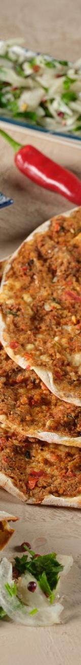 Lahmacun: Turkish Meat Flatbread