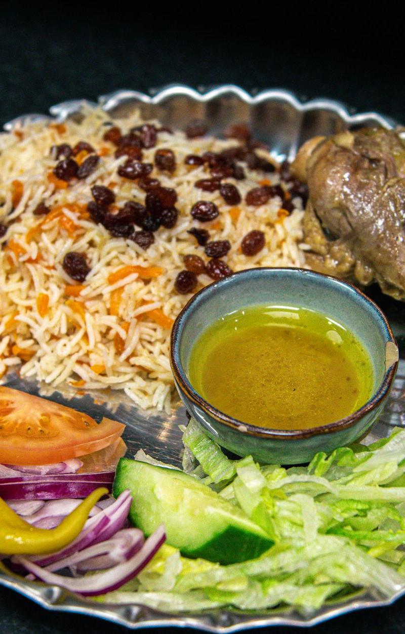 25-Min Lamb Madfoon with Quick Pickles