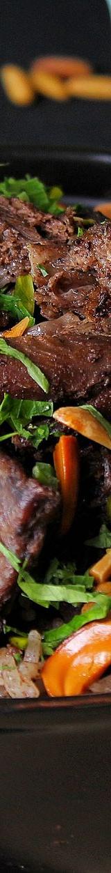 30-Min Lamb Maqluba with Crispy Rice