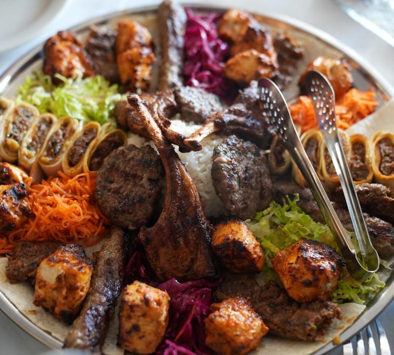 Lamb Ouzi with Crispy Phyllo Wrap