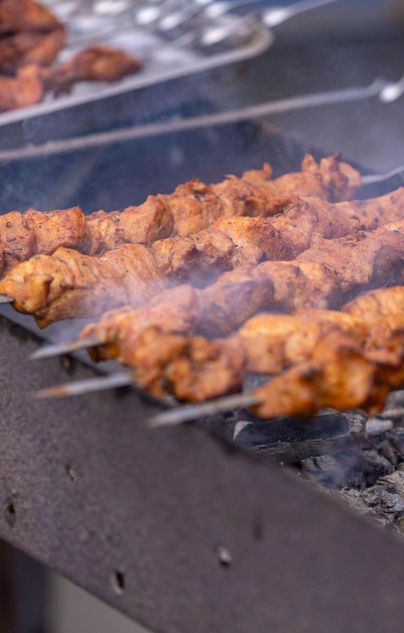 20-Min Grilled Lamb Shish Kebab