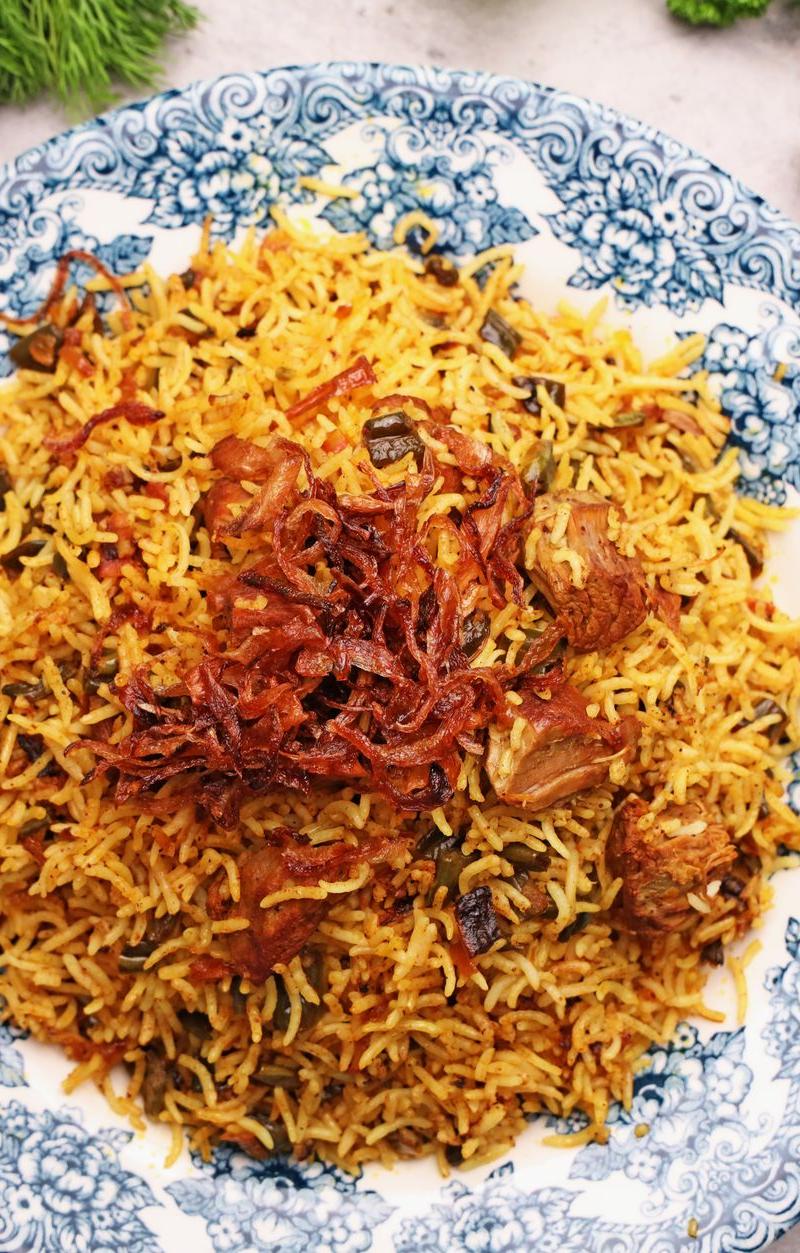 20-Min Lamb & Spiced Rice (Madfoon Style)