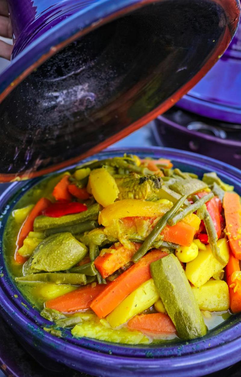 20-Min Lamb Tagine with Olives & Lemon