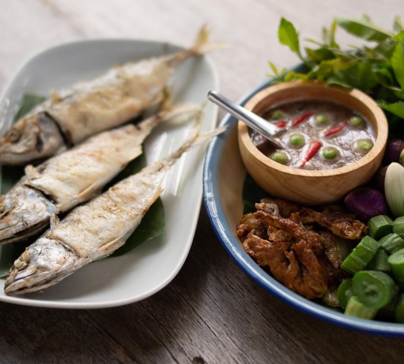 Larb Pla Duk (Spicy Catfish Salad)