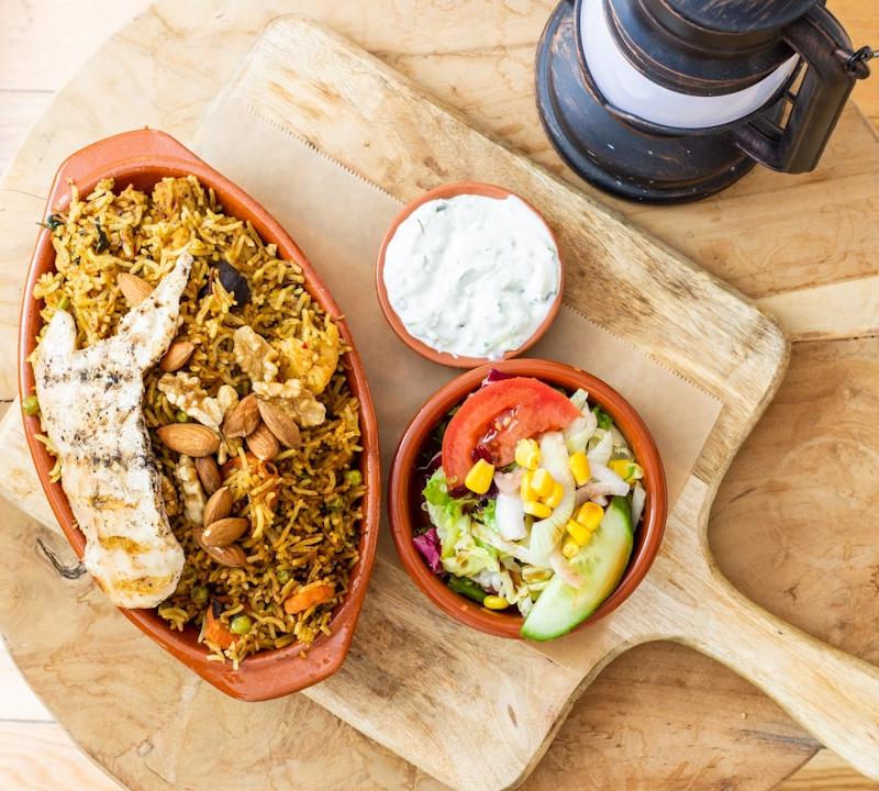 20-Min Lebanese Chicken & Rice